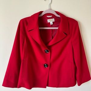 Vintage Talbot’s Blazer in Red - 10 Petite
